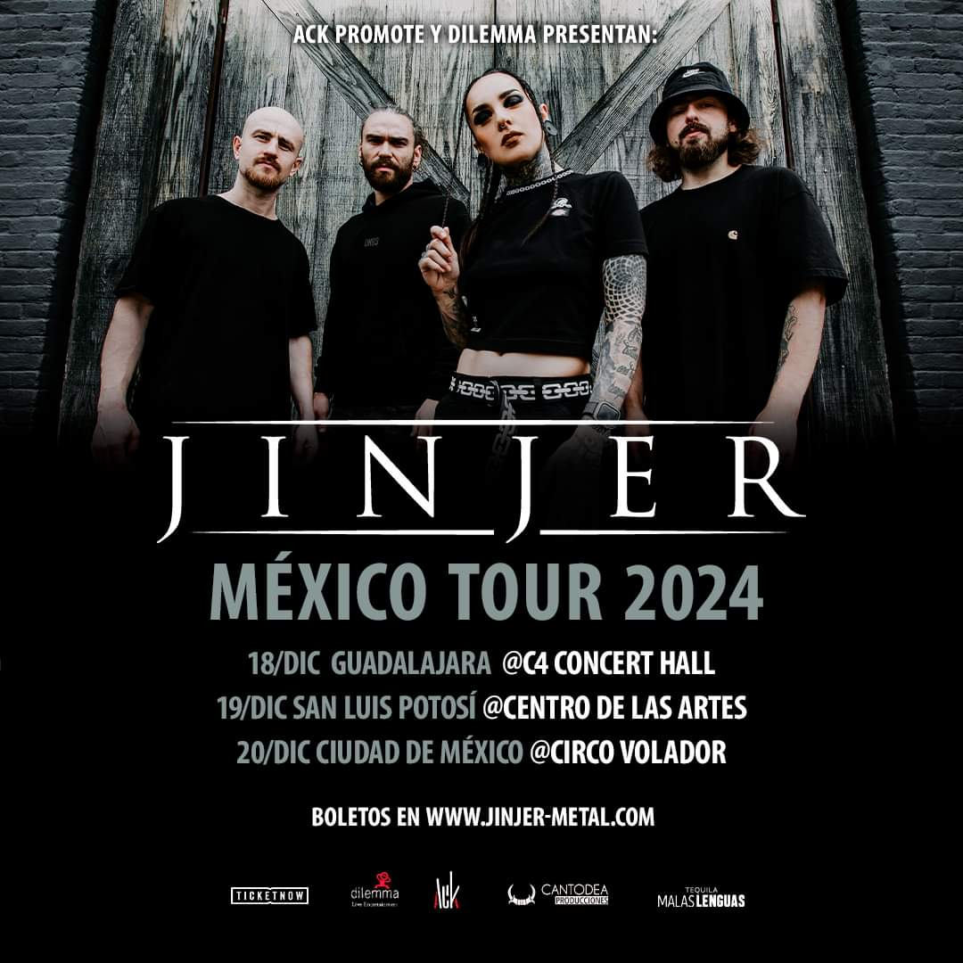 JINJER VUELVE A MÉXICO!!