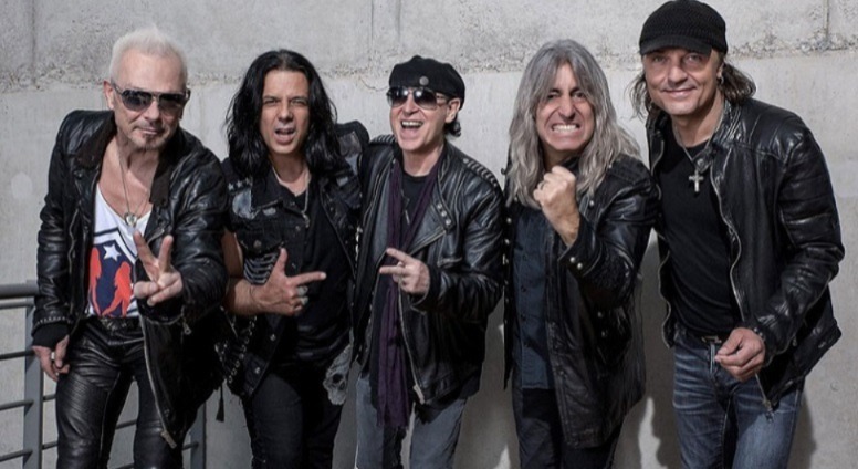 PELÍCULA DE SCORPIONS EN RODAJE